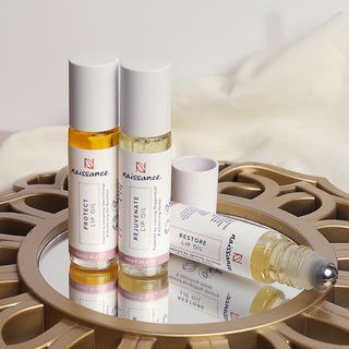 Discover the difference of our Nourishing Lip Oils | Naissance