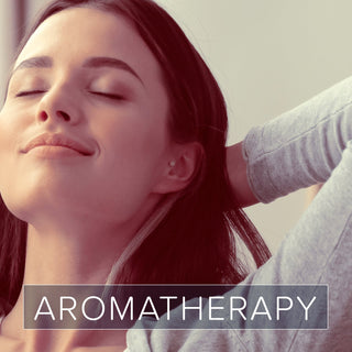 Aromatherapie Geschenkset - 6 Ätherische Öle + Duftlampe aus Messing