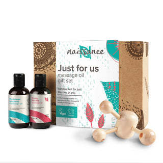 Just for Us massage oil giftset