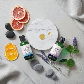 Ignite & Rebalance Organic Massage Oil Set