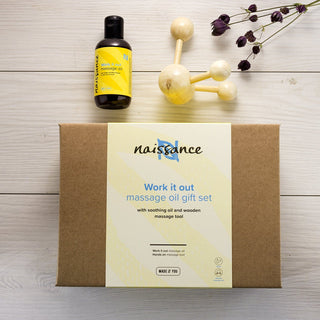Work It Out Massage Oil Gift Set